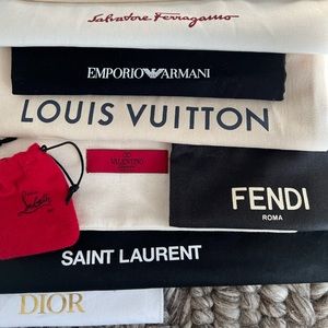 Designer Duster- Louis Vuitton, Fendi, Valentino